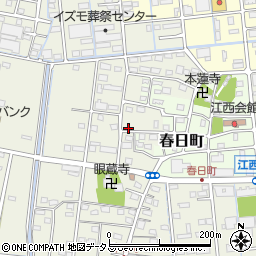静岡県浜松市中央区神田町292周辺の地図