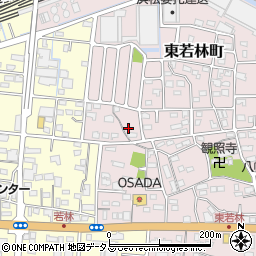 静岡県浜松市中央区東若林町979周辺の地図