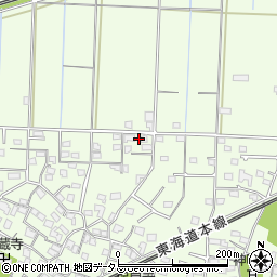静岡県浜松市中央区篠原町996周辺の地図