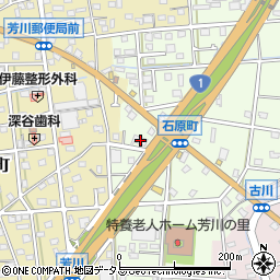 静岡県浜松市中央区石原町669周辺の地図
