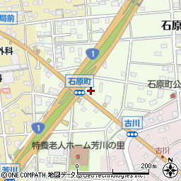 静岡県浜松市中央区石原町578周辺の地図