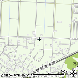 静岡県浜松市中央区篠原町985周辺の地図