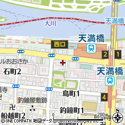 シスパーク天満橋京町駐車場周辺の地図