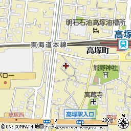 静岡県浜松市中央区高塚町4771周辺の地図