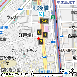 株式会社２１インコーポレーション　大阪支社周辺の地図