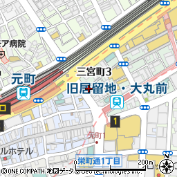 ウィルコムプラザ神戸元町周辺の地図