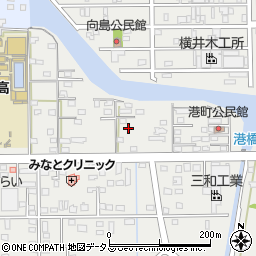 静岡県湖西市新居町新居周辺の地図
