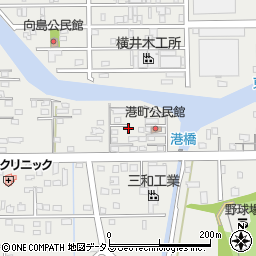 静岡県湖西市新居町新居15周辺の地図