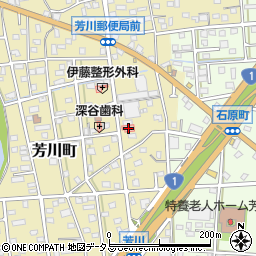静岡県浜松市中央区芳川町845周辺の地図