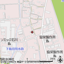 静岡県浜松市中央区金折町865周辺の地図