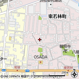 静岡県浜松市中央区東若林町980周辺の地図