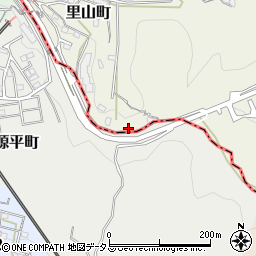 兵庫県神戸市兵庫区里山町1-130周辺の地図