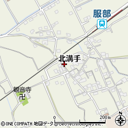 岡山県総社市北溝手390周辺の地図