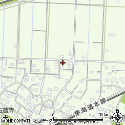 静岡県浜松市中央区篠原町997周辺の地図