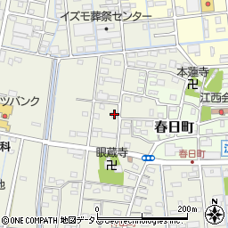 静岡県浜松市中央区神田町239周辺の地図