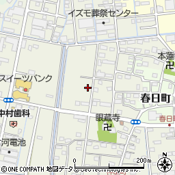 静岡県浜松市中央区神田町261周辺の地図