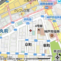 株式会社西日本住宅評価センター神戸支店周辺の地図