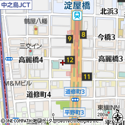 第一工業製薬株式会社　大阪支社大阪事務所周辺の地図