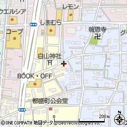 静岡県浜松市中央区都盛町24周辺の地図