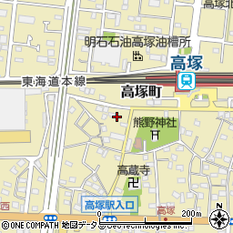 静岡県浜松市中央区高塚町2035周辺の地図