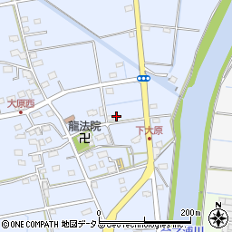 静岡県磐田市大原2254周辺の地図
