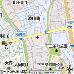 兵庫県神戸市兵庫区雪御所町2-1周辺の地図
