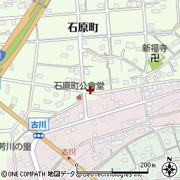 静岡県浜松市中央区石原町52周辺の地図