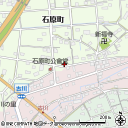 静岡県浜松市中央区石原町50周辺の地図