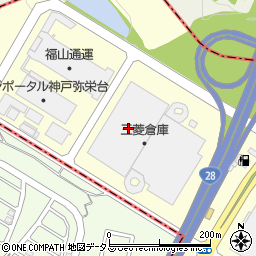 三菱倉庫周辺の地図