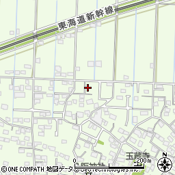 静岡県浜松市中央区篠原町2153周辺の地図