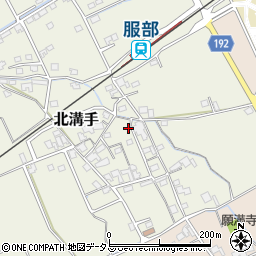 岡山県総社市北溝手337-2周辺の地図