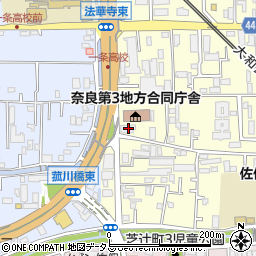Ａプライス奈良店周辺の地図