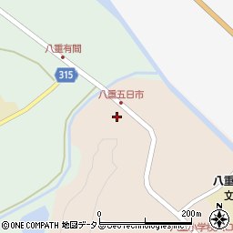 広島県山県郡北広島町今田2422周辺の地図