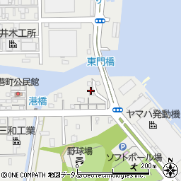 静岡県湖西市新居町新居194周辺の地図