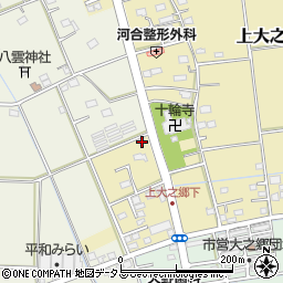 静岡県磐田市上大之郷382周辺の地図