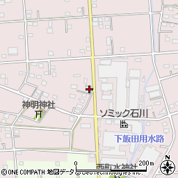静岡県浜松市中央区古川町321周辺の地図