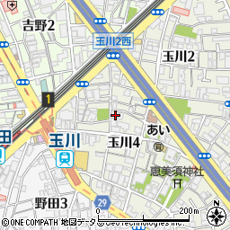 大阪製糊株式会社周辺の地図
