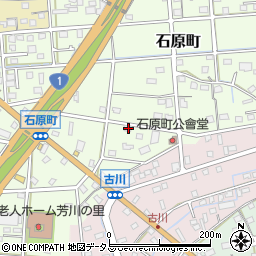 静岡県浜松市中央区石原町535周辺の地図