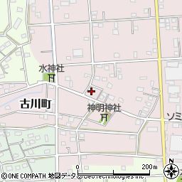 静岡県浜松市中央区古川町307周辺の地図
