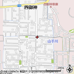 岡山県岡山市中区四御神56-3周辺の地図