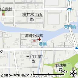 静岡県湖西市新居町新居1周辺の地図