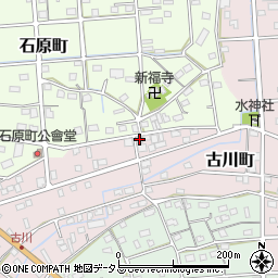 静岡県浜松市中央区古川町256周辺の地図