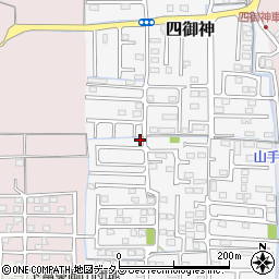 岡山県岡山市中区四御神132-7周辺の地図