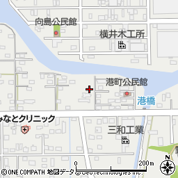 静岡県湖西市新居町新居23周辺の地図