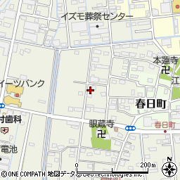 静岡県浜松市中央区神田町244周辺の地図