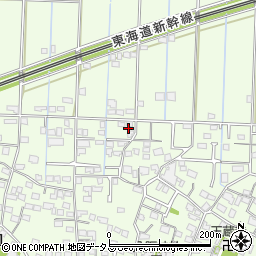 静岡県浜松市中央区篠原町1796周辺の地図