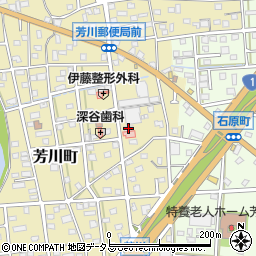 静岡県浜松市中央区芳川町838周辺の地図