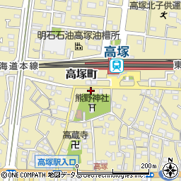 静岡県浜松市中央区高塚町4709周辺の地図