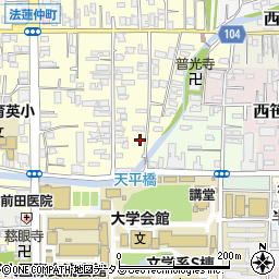 岡本ハイツ周辺の地図