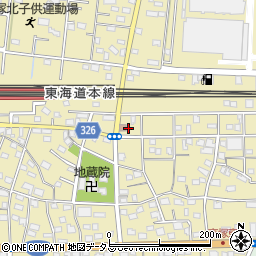 静岡県浜松市中央区高塚町202周辺の地図
